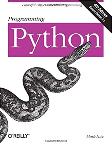 programming python book cover