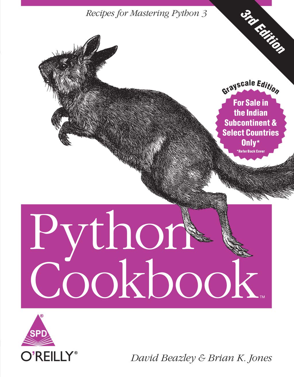 python cookbook cover
